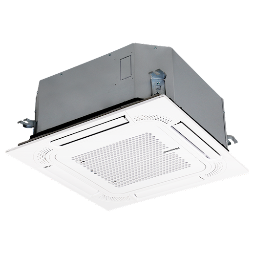 Hisense Compact Cassette PAC/FM cassette 4-weg 60x60 binnendeel 8-serie 5,2 kW (R32) & paneel