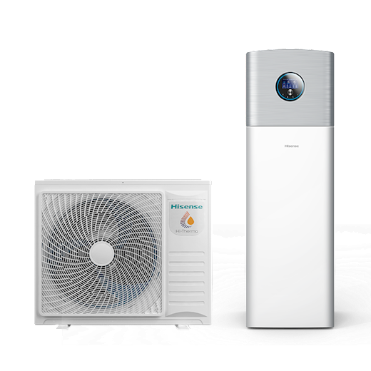 Hisense Hi-Therma Integra lucht/water combi Hisense SET Hi-Therma Integra Combi 4,4 kW