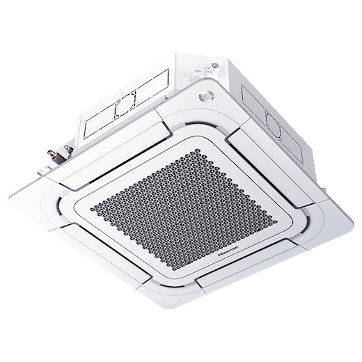 Hisense ExtraProducten PAC cassette 4-weg binnendeel 8-serie 90x90 12,5 kW (R32)