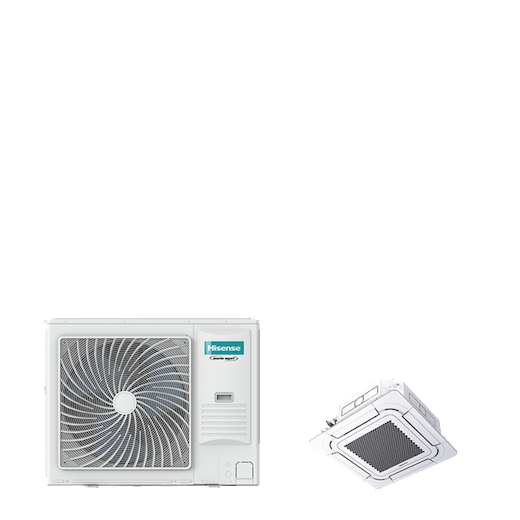 Hisense Round Flow Cassette PAC SET cassette 8-serie 10,5 kW (R32) 230V