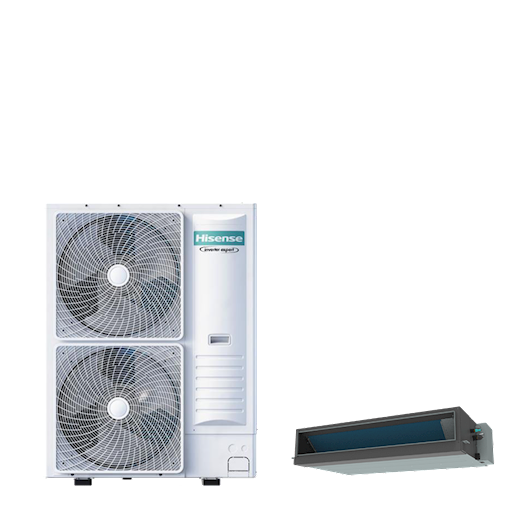 Hisense HSP kanaal PAC SET kanaal 8-serie 10,5 kW (R32) 400V
