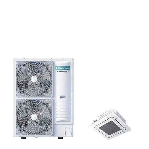 Hisense Round Flow Cassette PAC SET cassette 8-serie 14 kW (R32) 400V