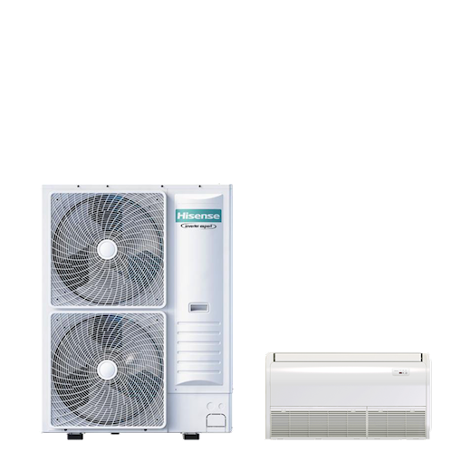 Hisense Vloer- en plafondmodellen PAC SET deepcool vloer/plafond 8-serie 14 kW (R32) 400V