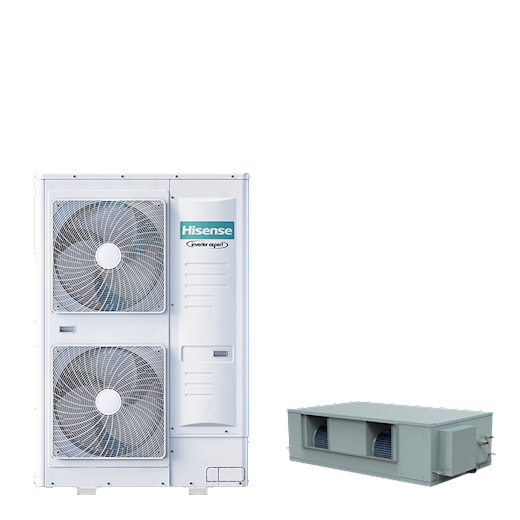 Hisense HSP kanaal PAC SET kanaal 8-serie 20 kW (R32) 400V