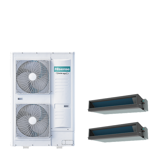 Hisense HSP kanaal PAC TWIN kanaal 8-serie 20 kW (R32) 400V