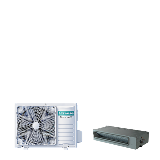 Hisense Kanaalunit (lage inbouwhoogte) PAC SET kanaal 8-serie 2,6 kW (R32) 230V