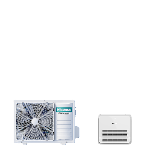 Hisense Vloermodellen PAC SET vloer 8-serie 2,6 kW (R32) 230V