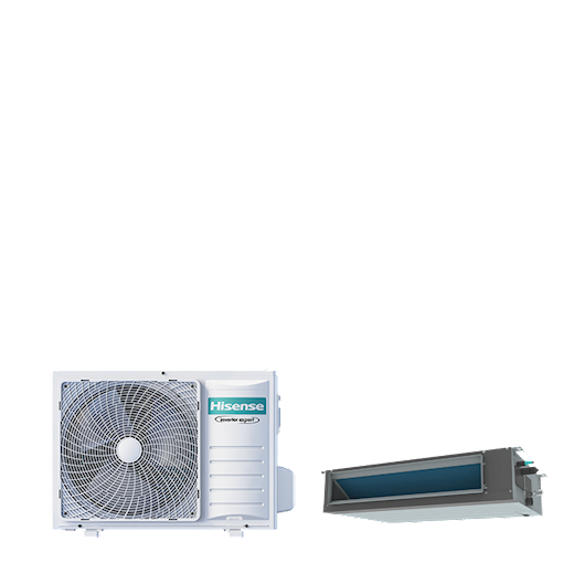 Hisense MSP kanaal PAC SET kanaal 8-serie 5,2 kW 150 PA (R32) 230V