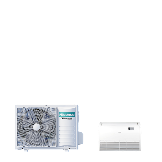 Hisense Vloer- en plafondmodellen PAC SET deepcool vloer/plafond 8-serie 5,2 kW (R32) 230V