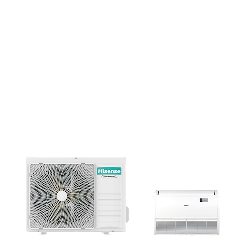 Hisense Vloer- en plafondmodellen PAC SET deepcool vloer/plafond 8-serie 7,1 kW (R32) 230V