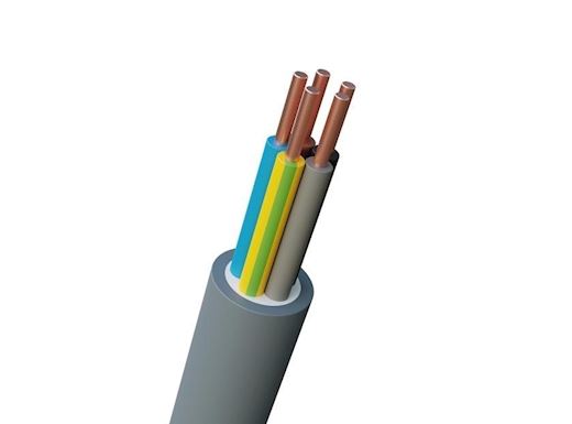 Hisense Overige materialen 5x1,5 (Flex Cu) LSZH LIHH-JZ 500v Grijs B2ca