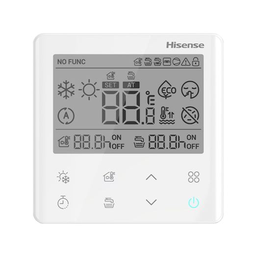 Hisense Bedrade bedieningen Hisense thermostaat modulerend Hi-Therma