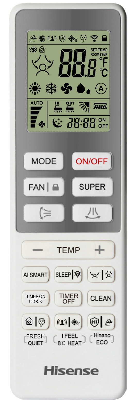 Hisense Draadloze bedieningen Afstandsbediening IR - RTY3