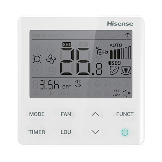 Hisense Bedrade bedieningen Afstandsbediening bedraad RAC/PAC